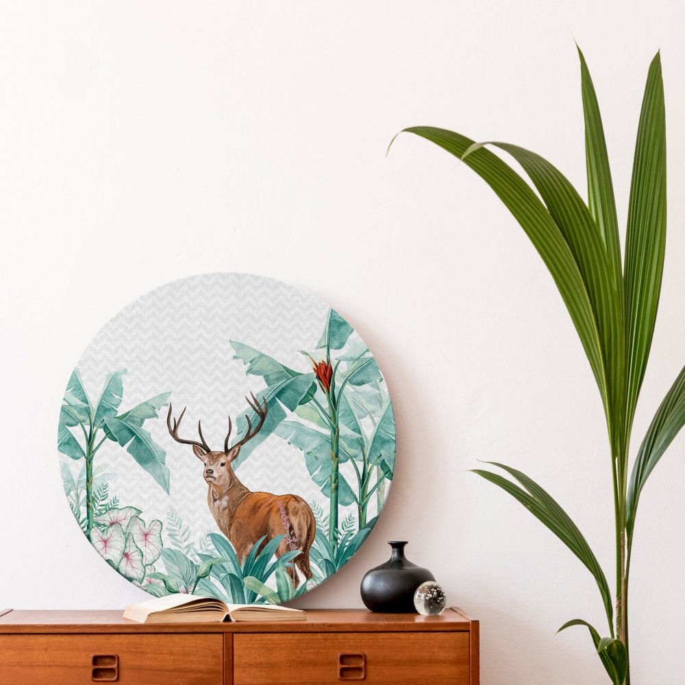 Tropical Deer Round
