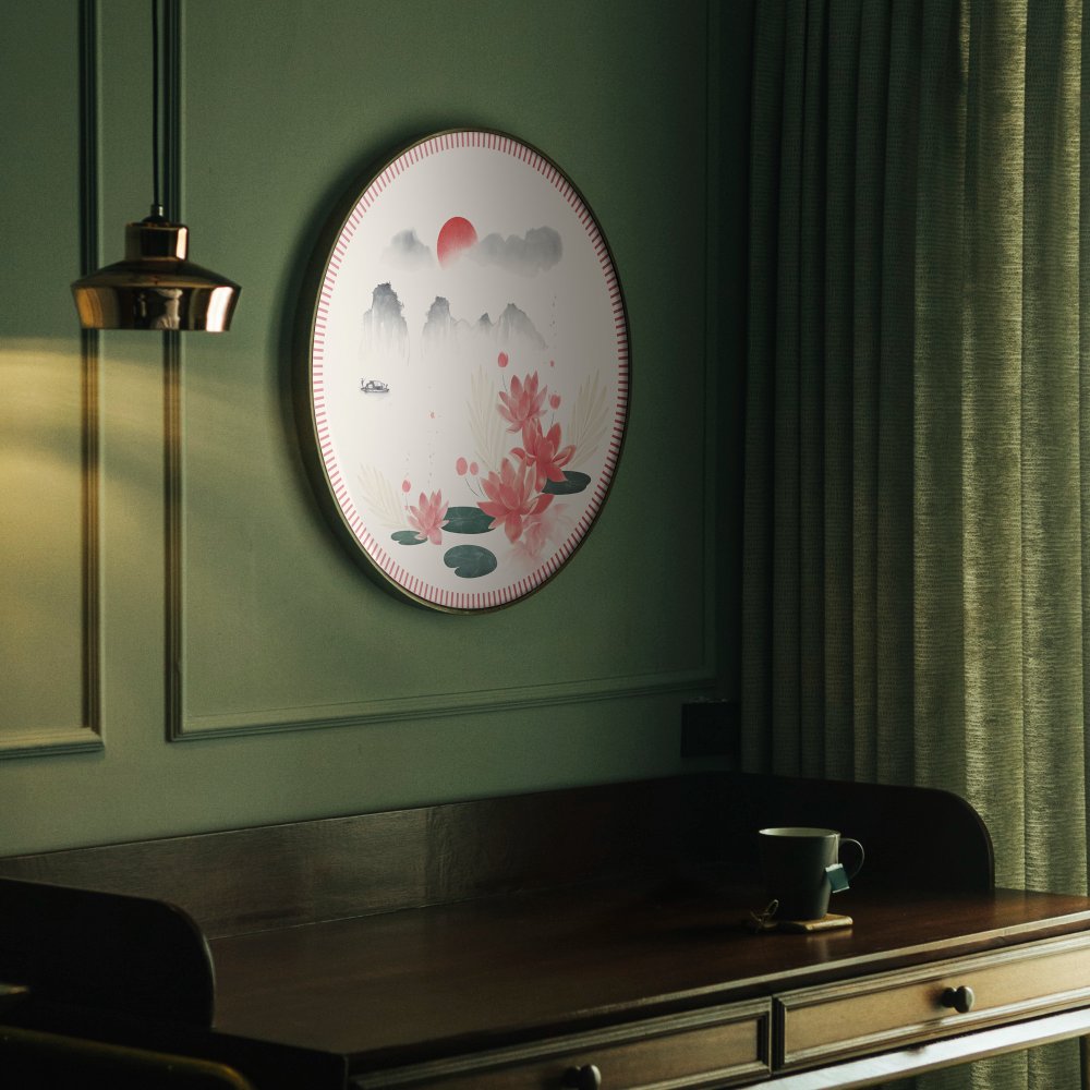 Blooming of Glorious Lotus