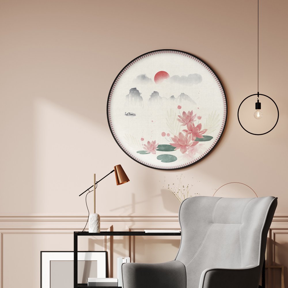 Blooming of Glorious Lotus