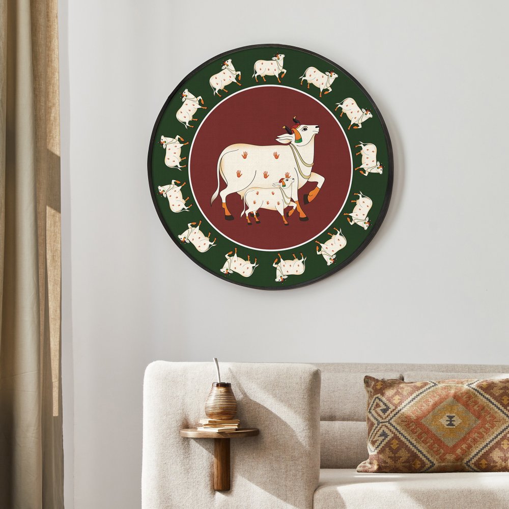 Pichwai - Group of Cows