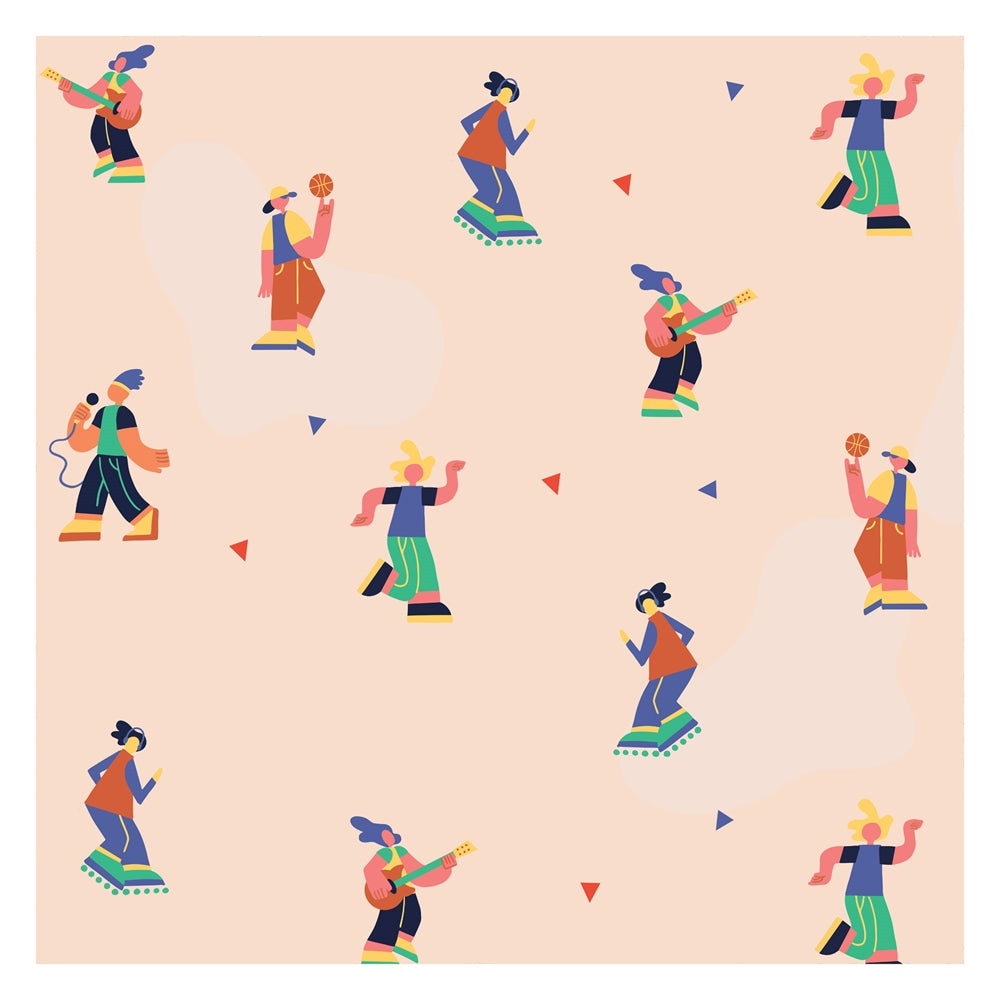 Children Activity kids room wallpaper