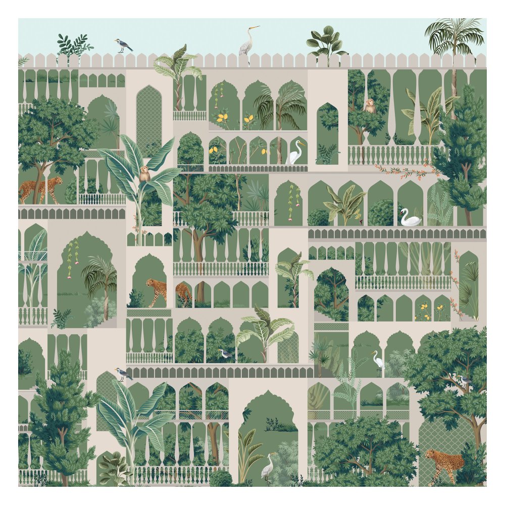 Indian Royal Palace wall decor wallpaper