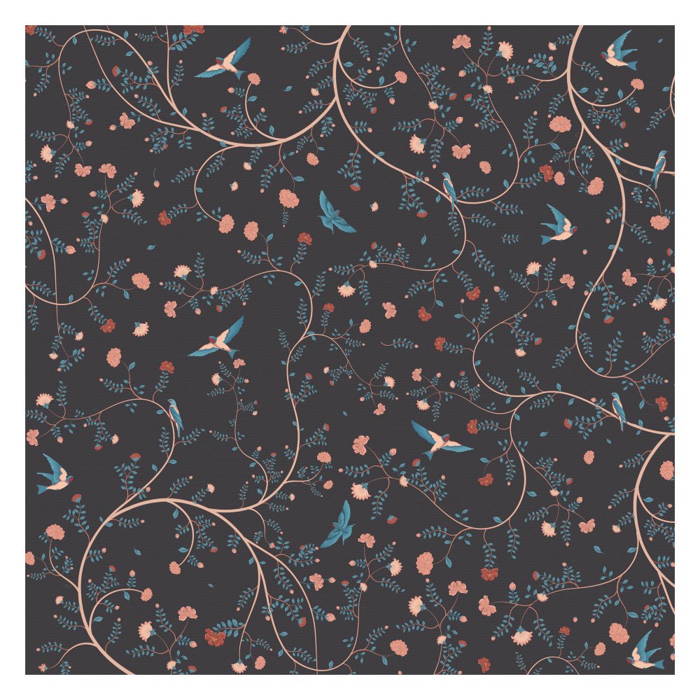 Winged Visitor - Black