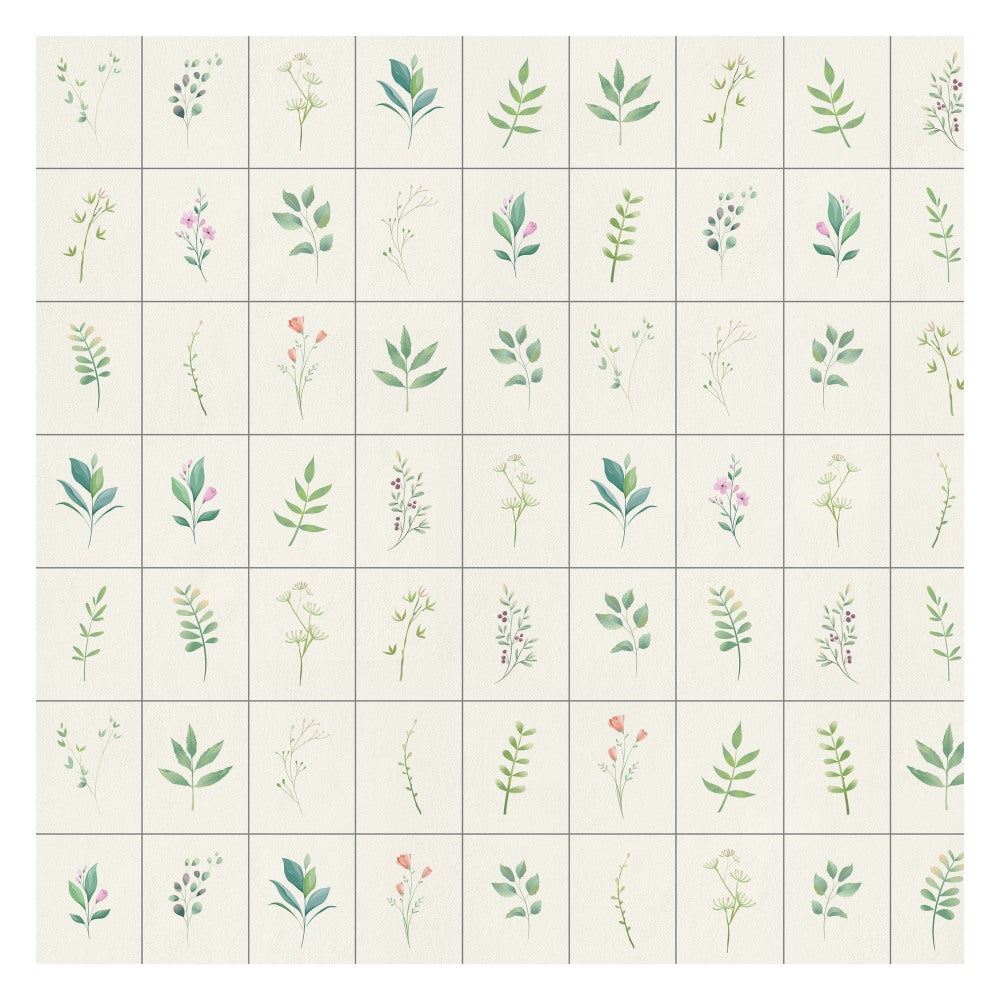 leaves in Grid