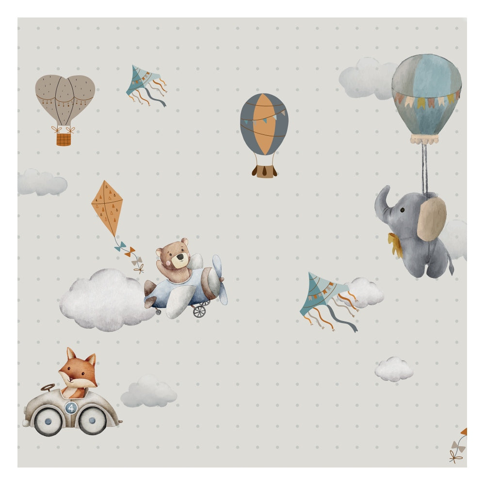 Air Transport Murals kids room Wallpaper