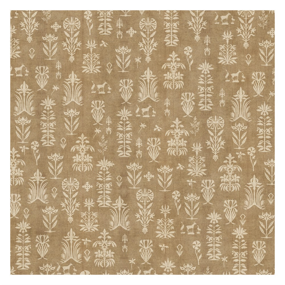 On the Earthy Space kids room wallpaper