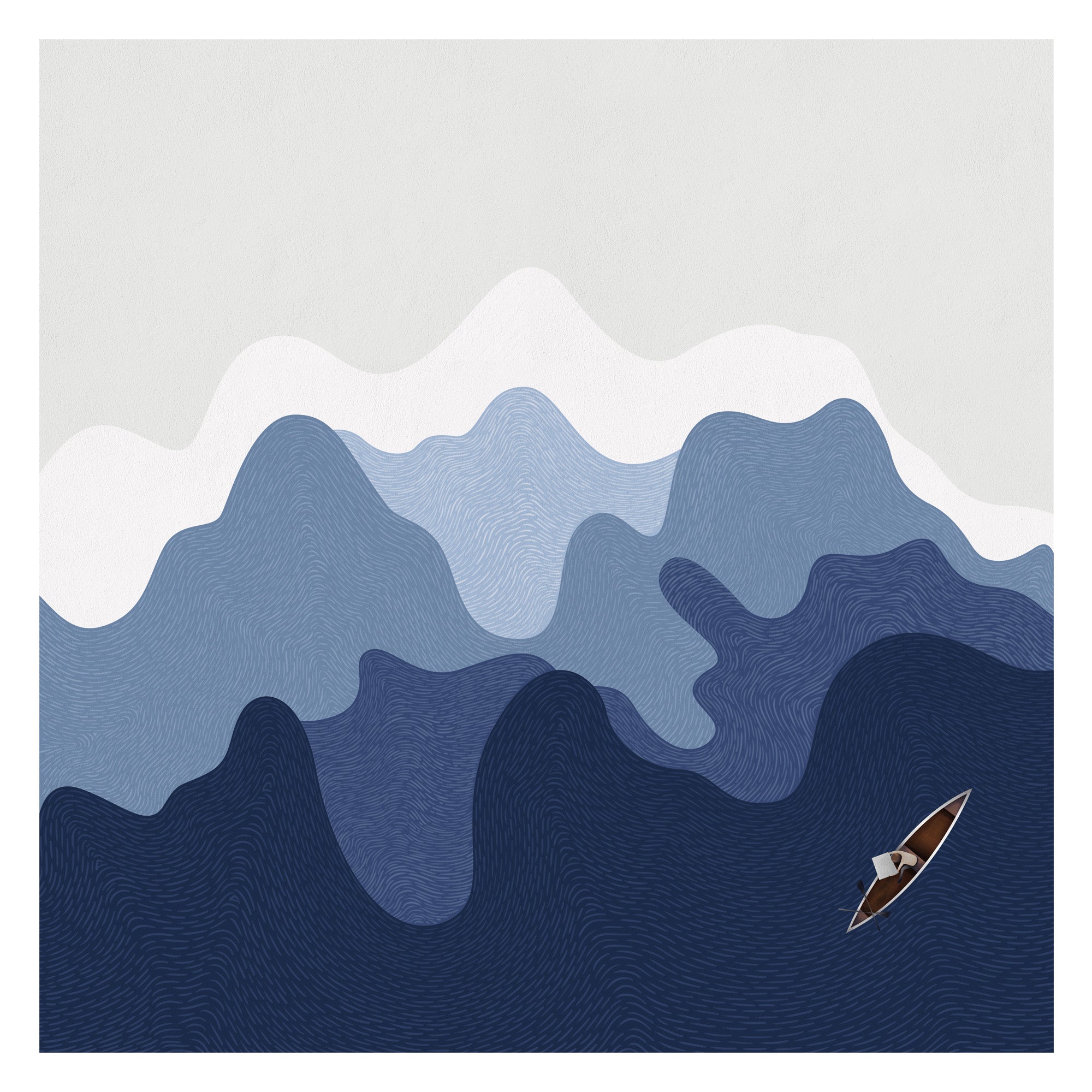 Sailing in the ocean