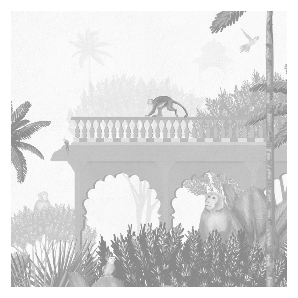 A visit by Primates - Single colour