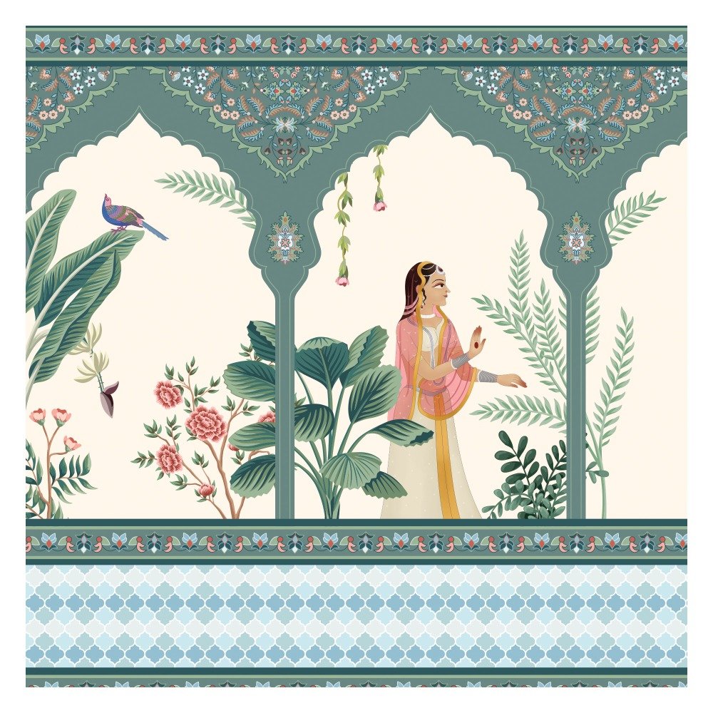 Waves of Emotion bedroom wallpaper