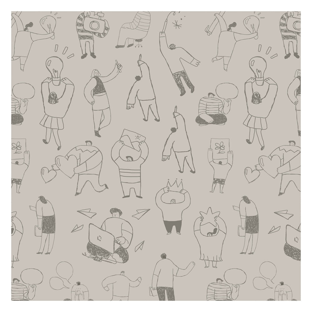 For the creative kids room wallpaper