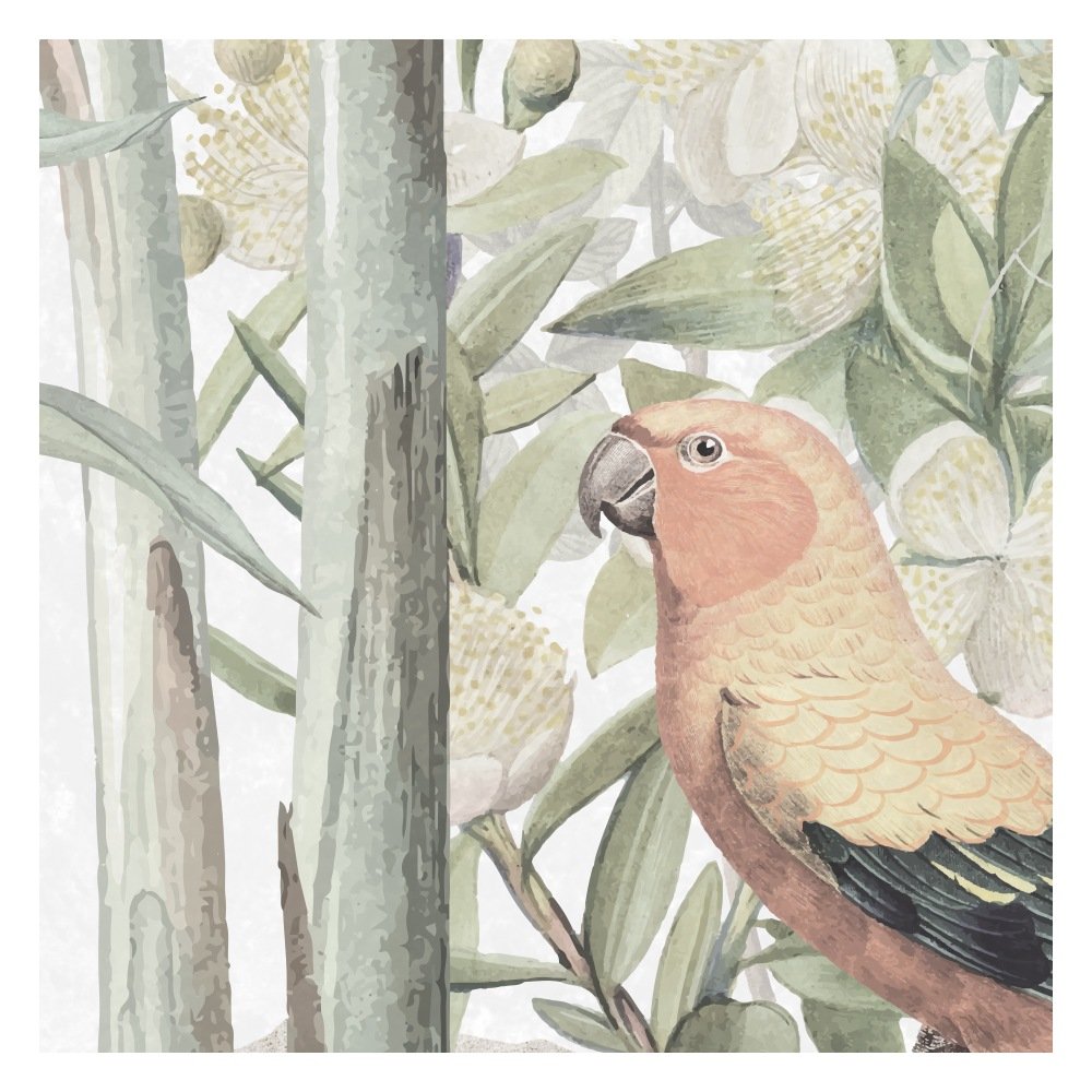 Aviary in Tropical Lines