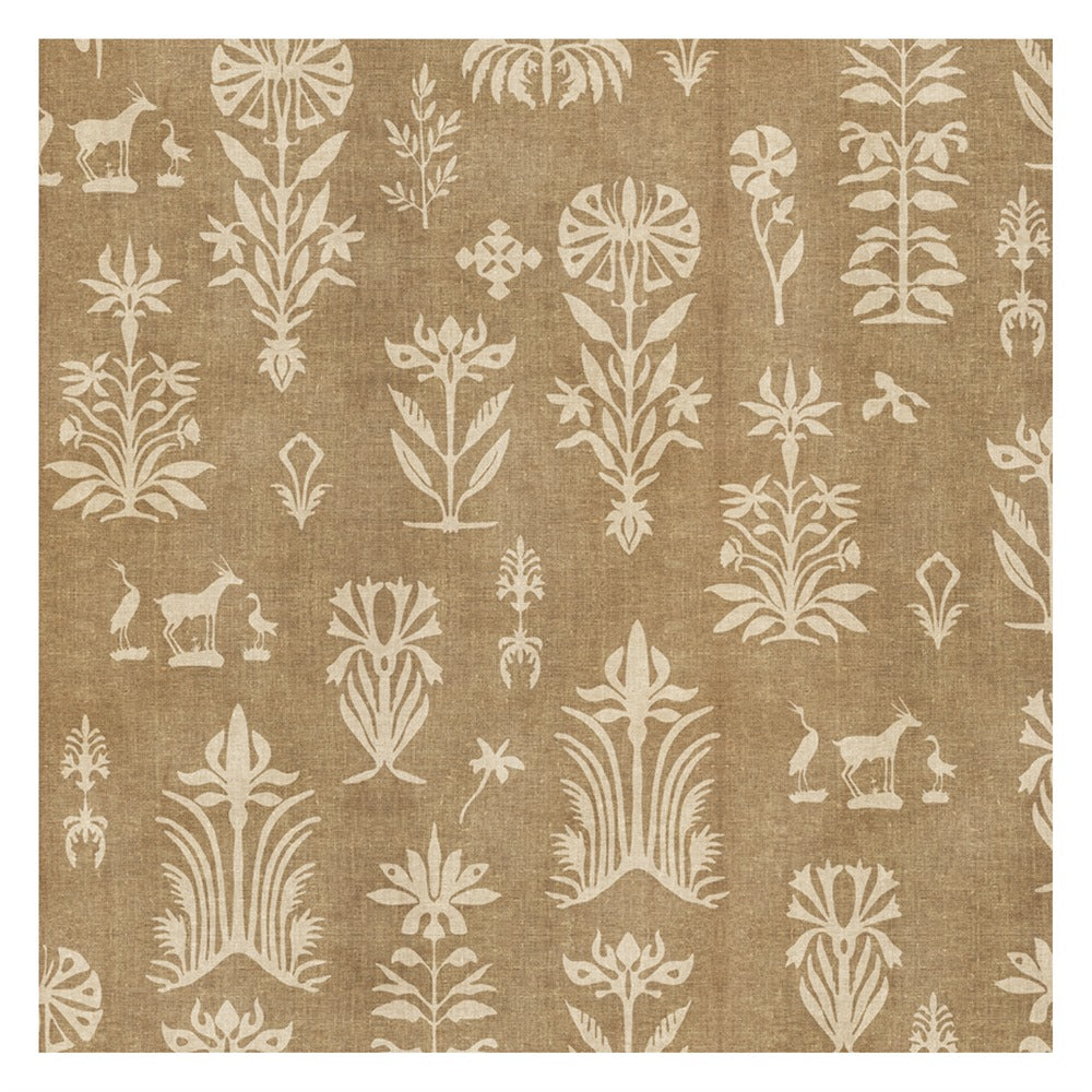 On the Earthy Space kids room wallpaper