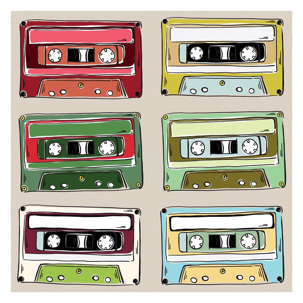 Colourful Mix Tape
