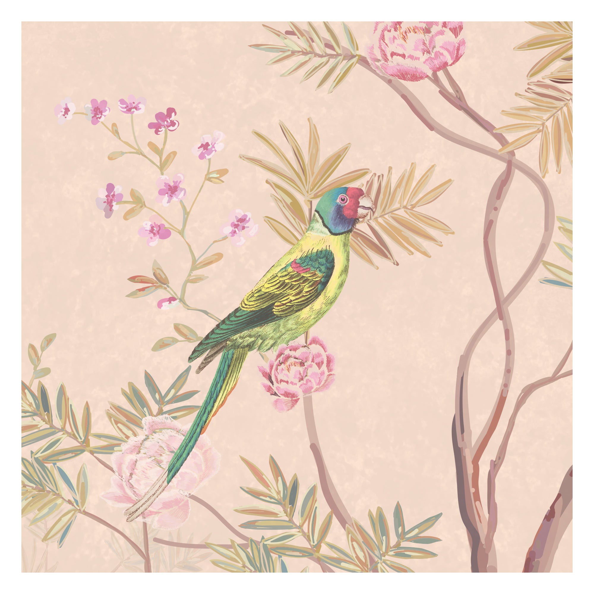 Chinoiserie Avian Garden