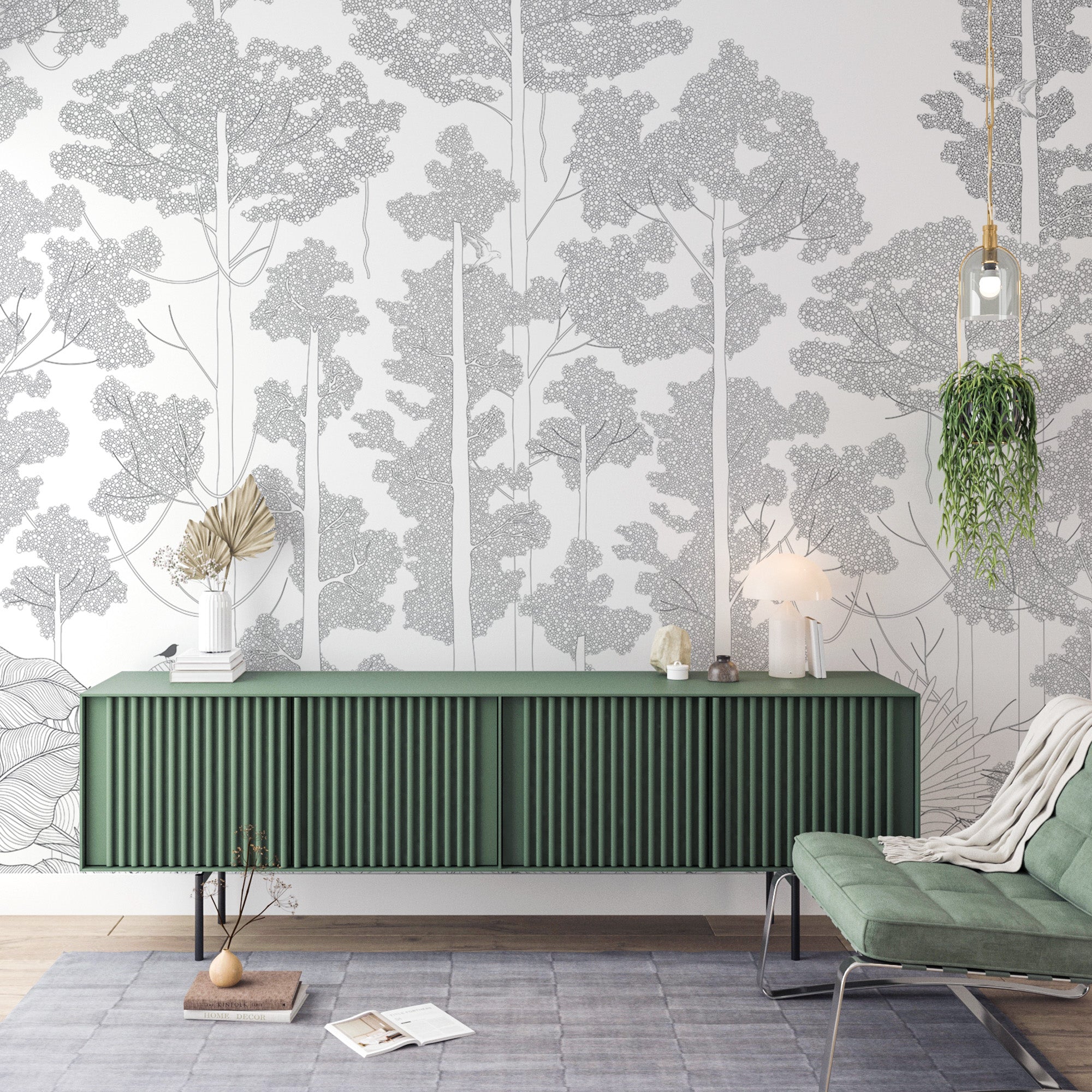 Whispering Woods: A Minimalist Retreat