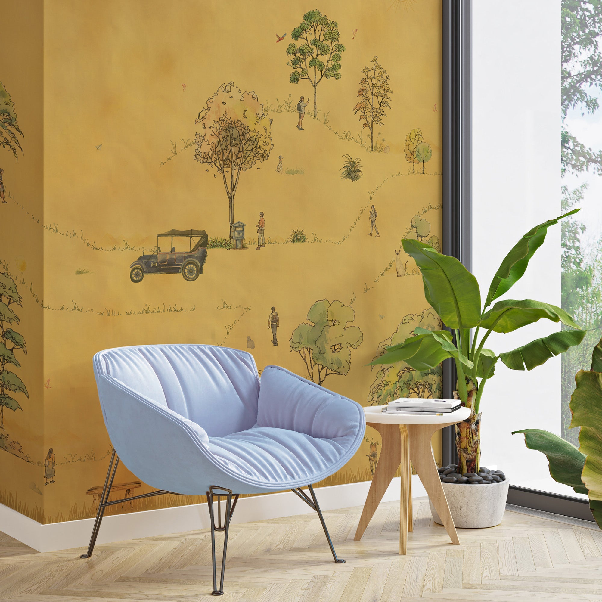 Farmland -Kids Room Wallpaper