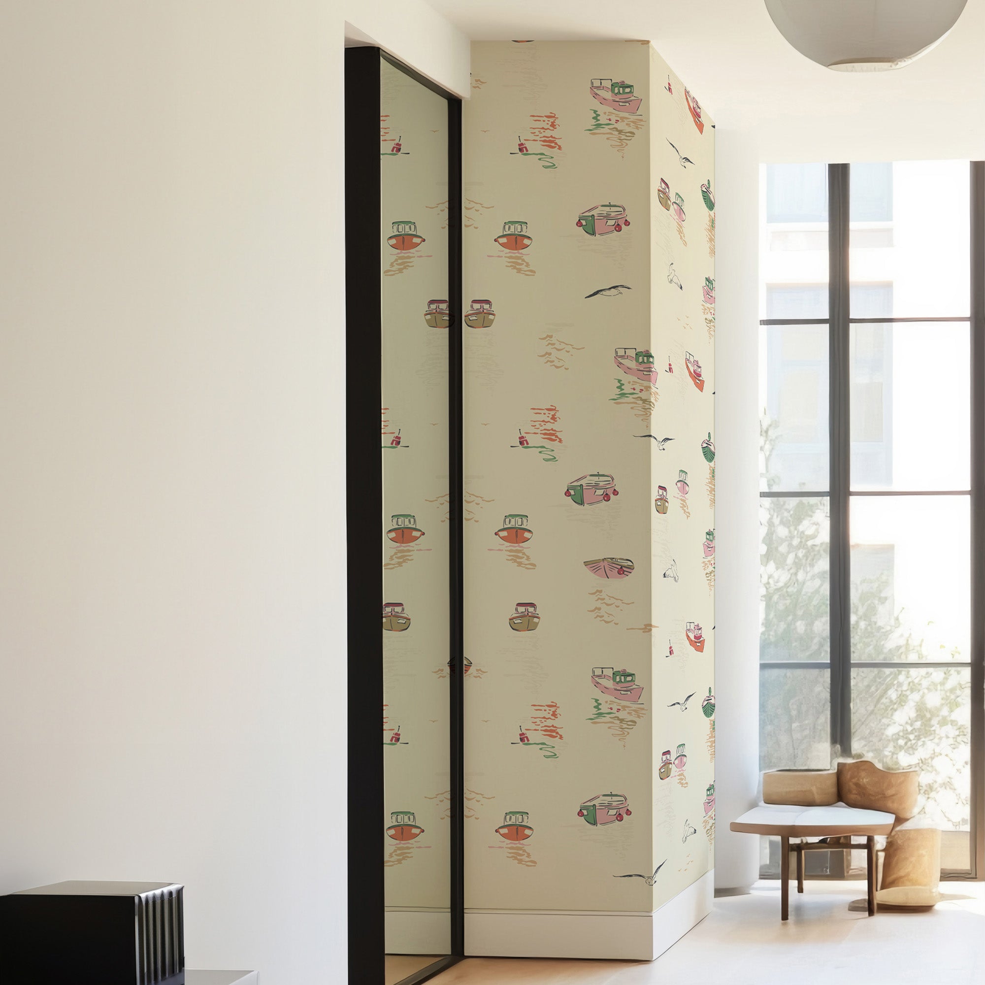 Harbour Daydreams- Kids Room Wallpaper