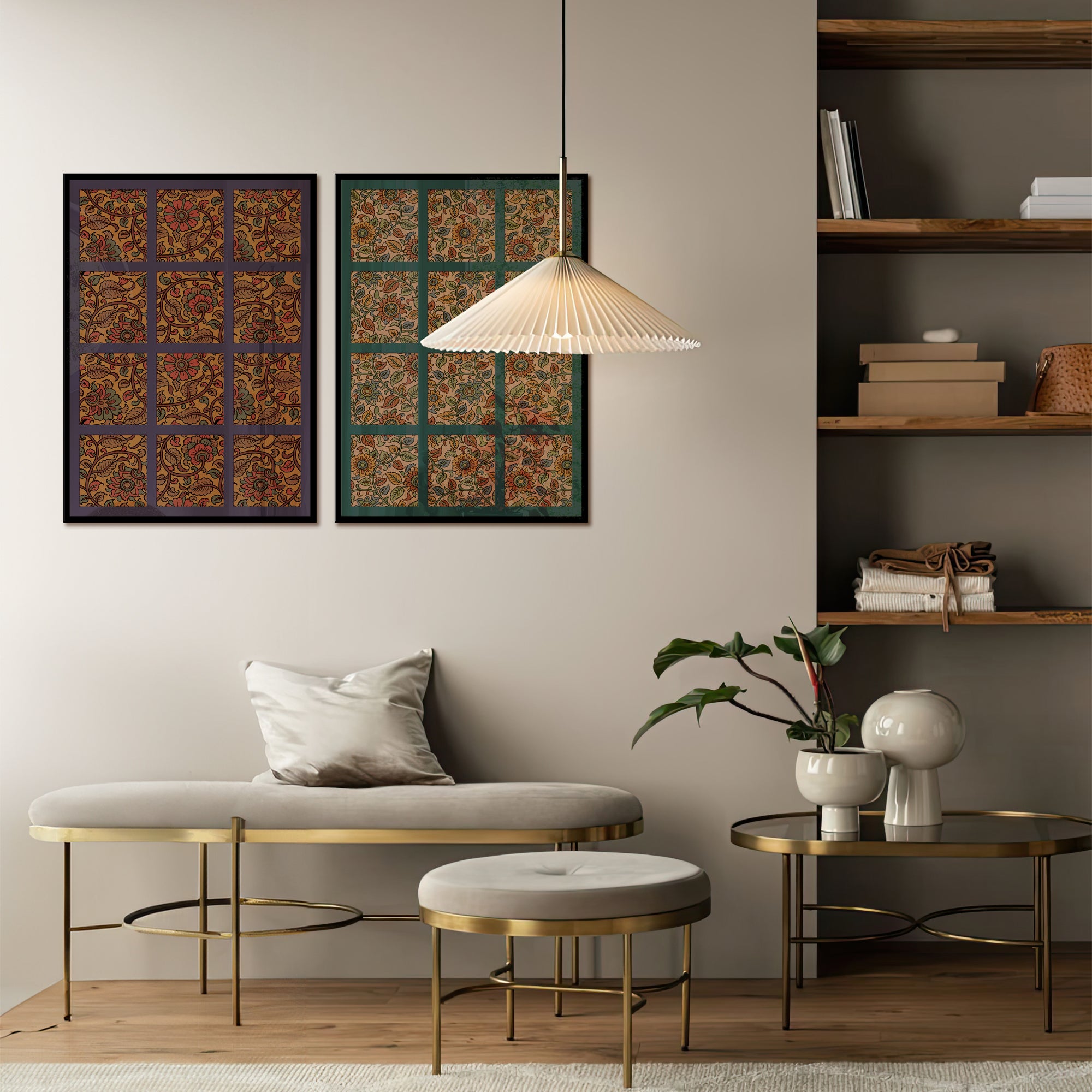 Set of Kalamkari - Set of 2