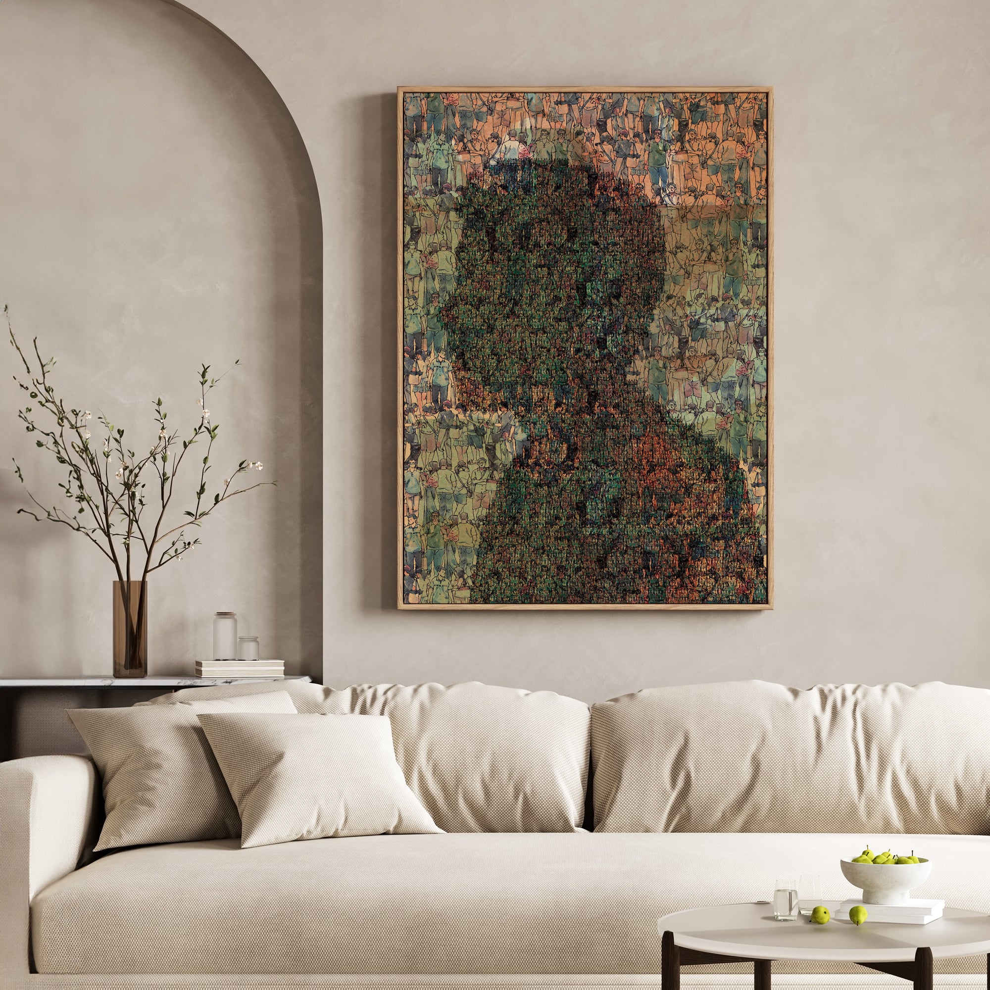Shadow of a Thousand Stories- Beautiful Art Canvas Painting
