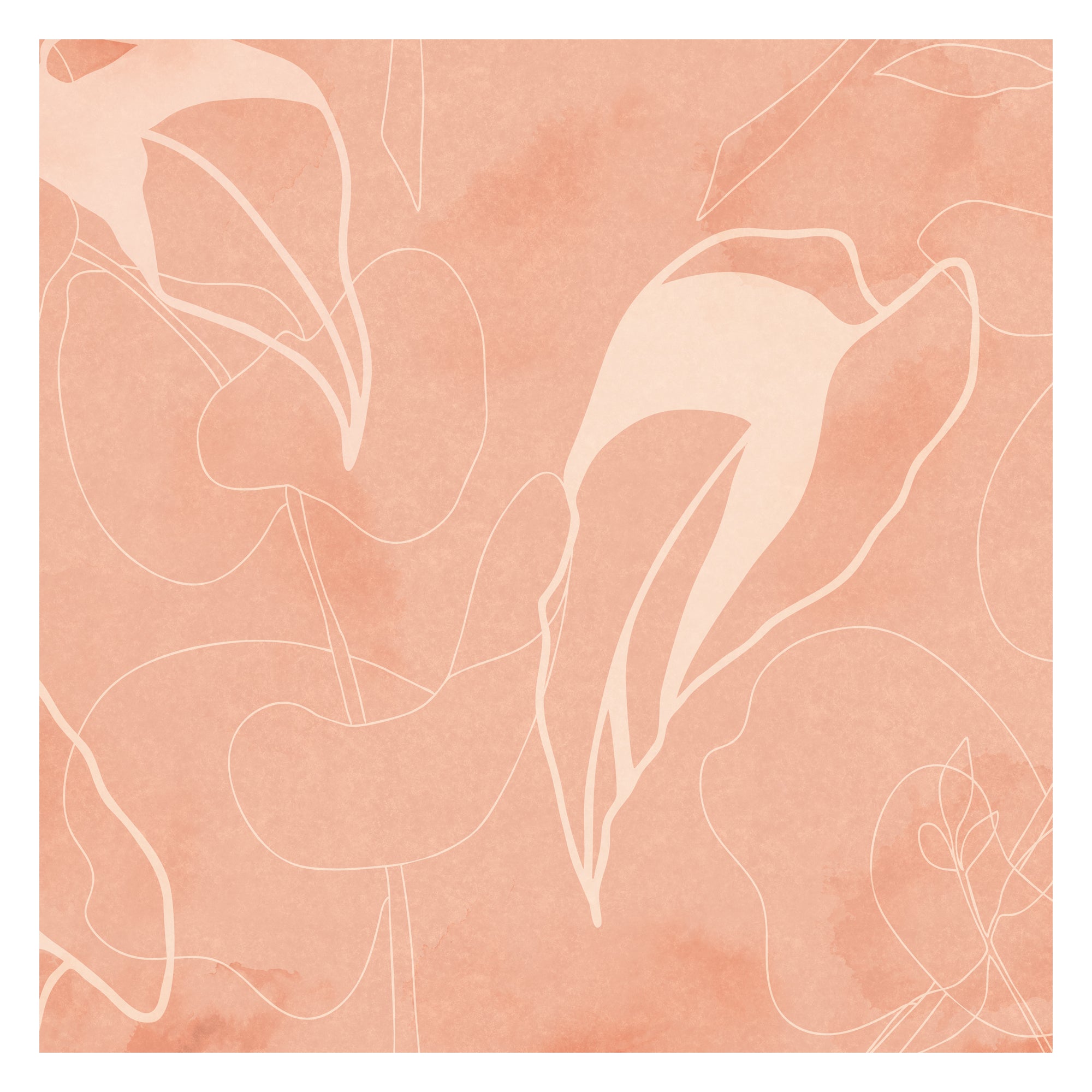 Blush Serenity: A Cozy Botanical Corner
