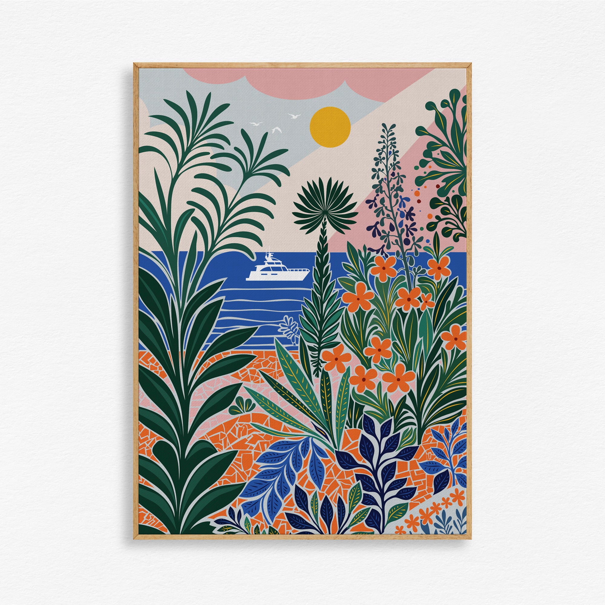 Drifting in Scarlet Silence