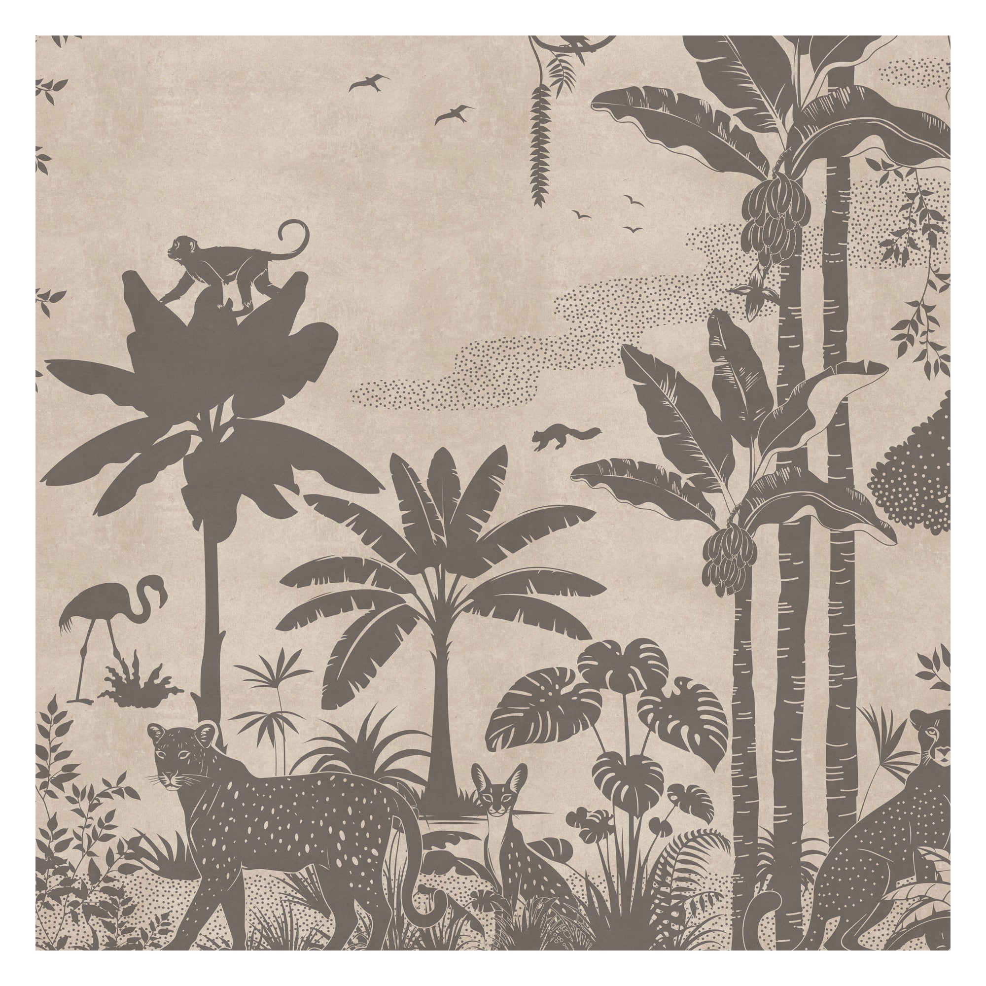 Monochrome Jungle Escape