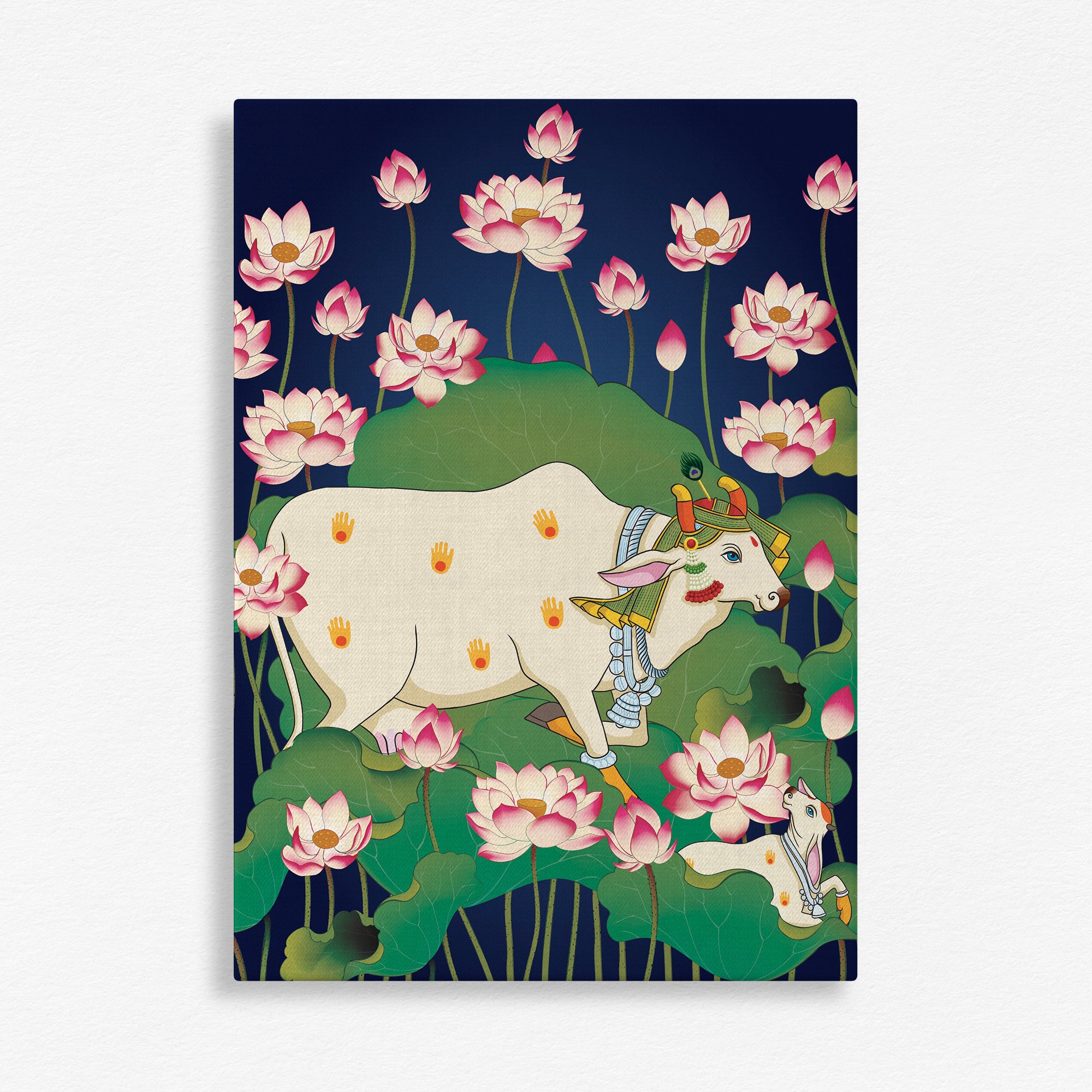 Vraj ki Chavi Wall Art Canvas Painting