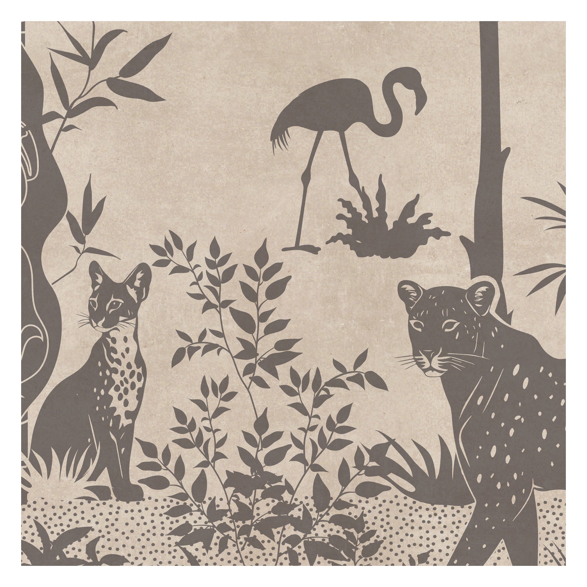 Monochrome Jungle Escape