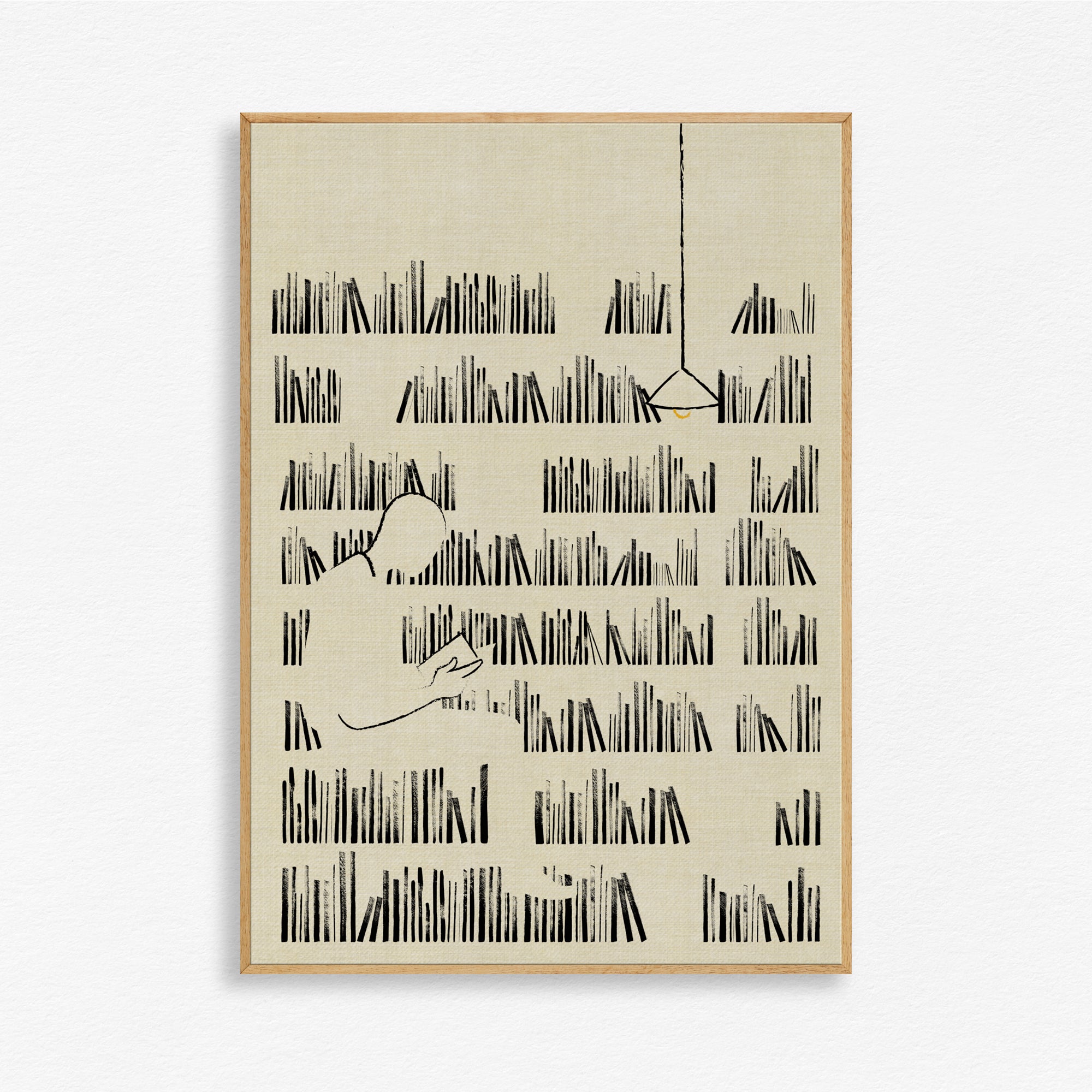 Silhouettes of Thought Wall Art Canvas Painting