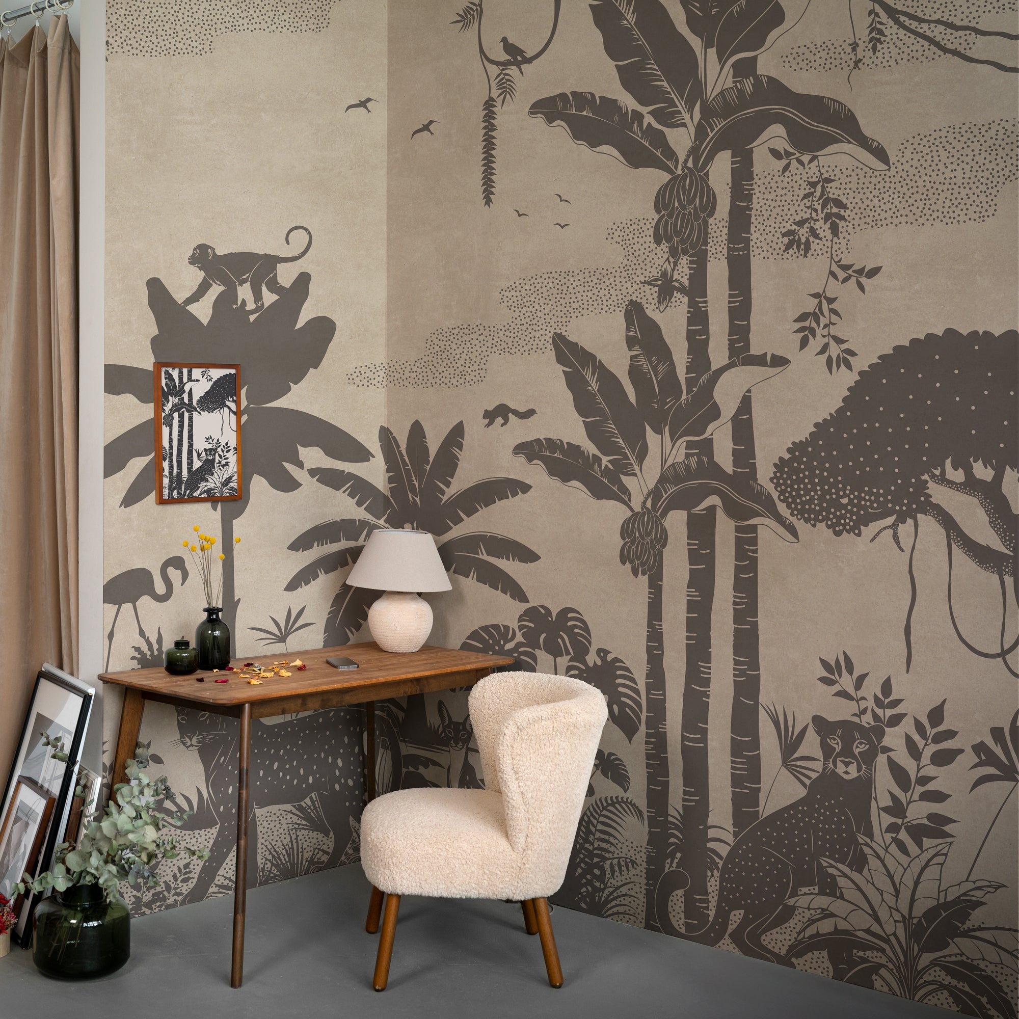 Monochrome Jungle Escape