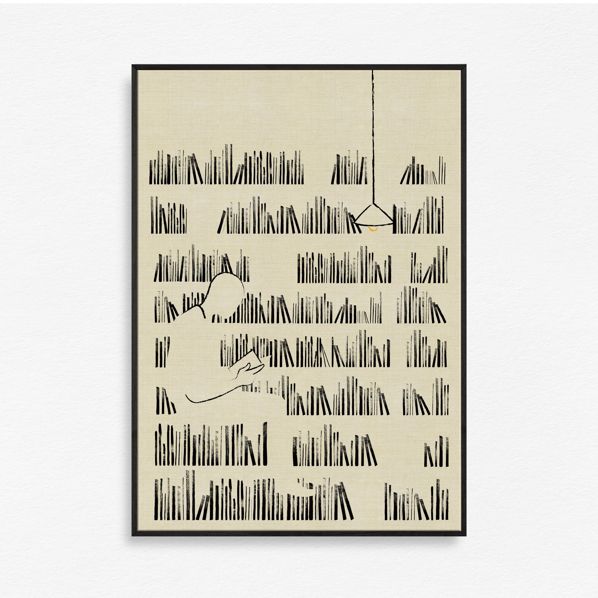 Silhouettes of Thought Wall Art Canvas Painting