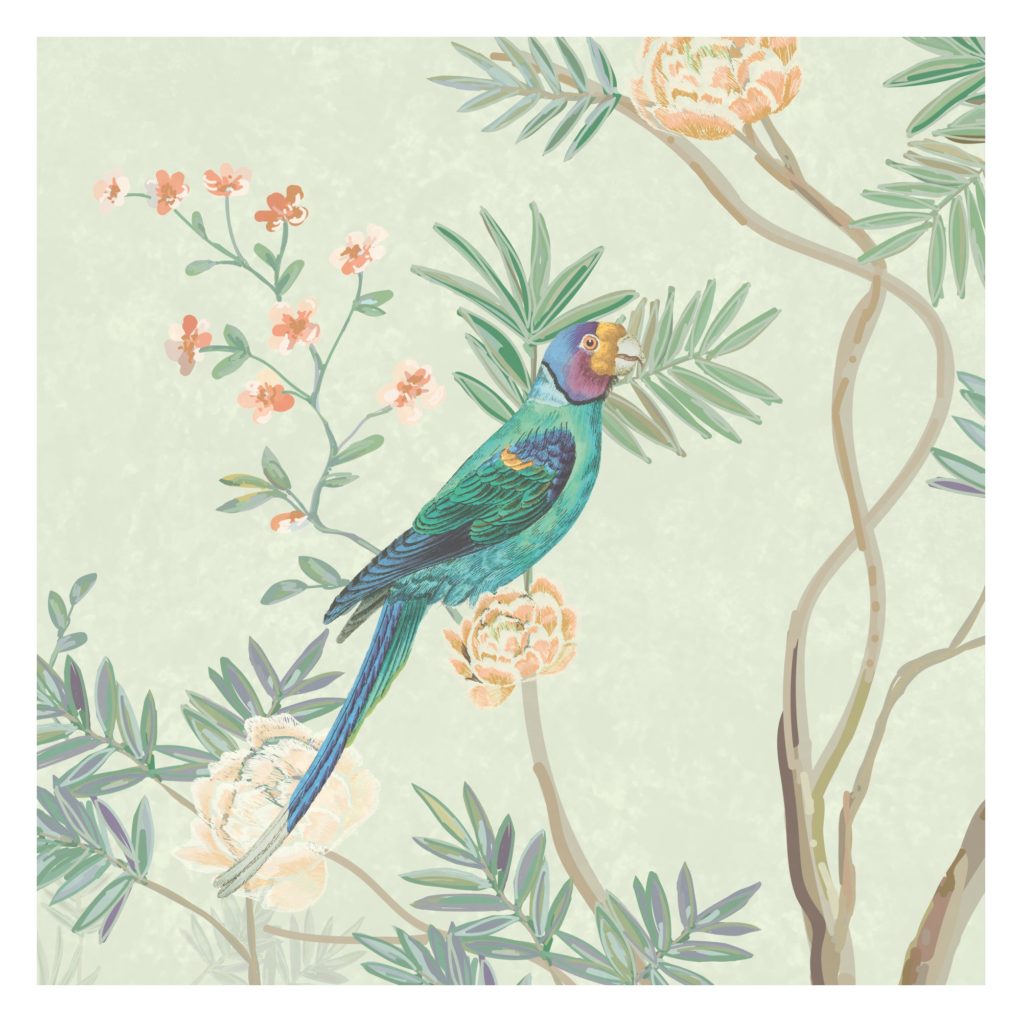 Chinoiserie Avian Garden
