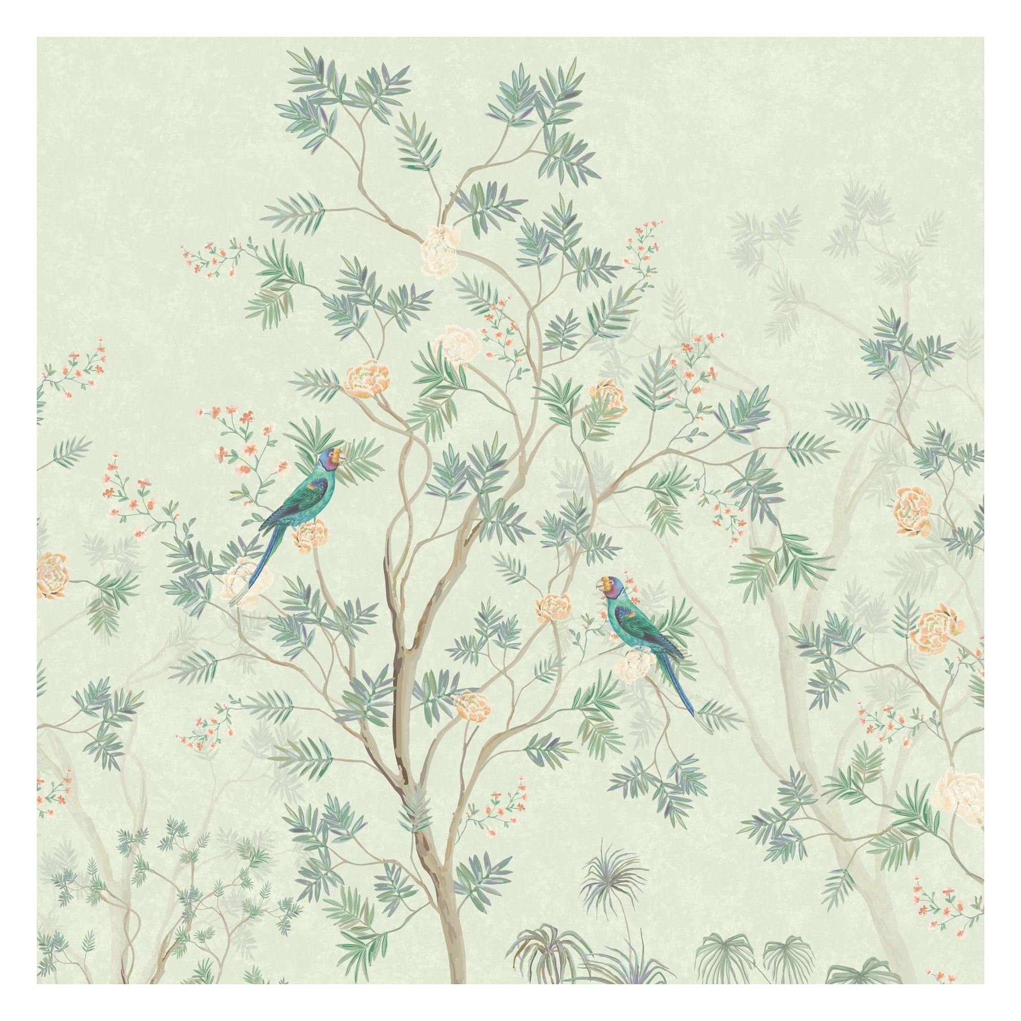 Chinoiserie Avian Garden