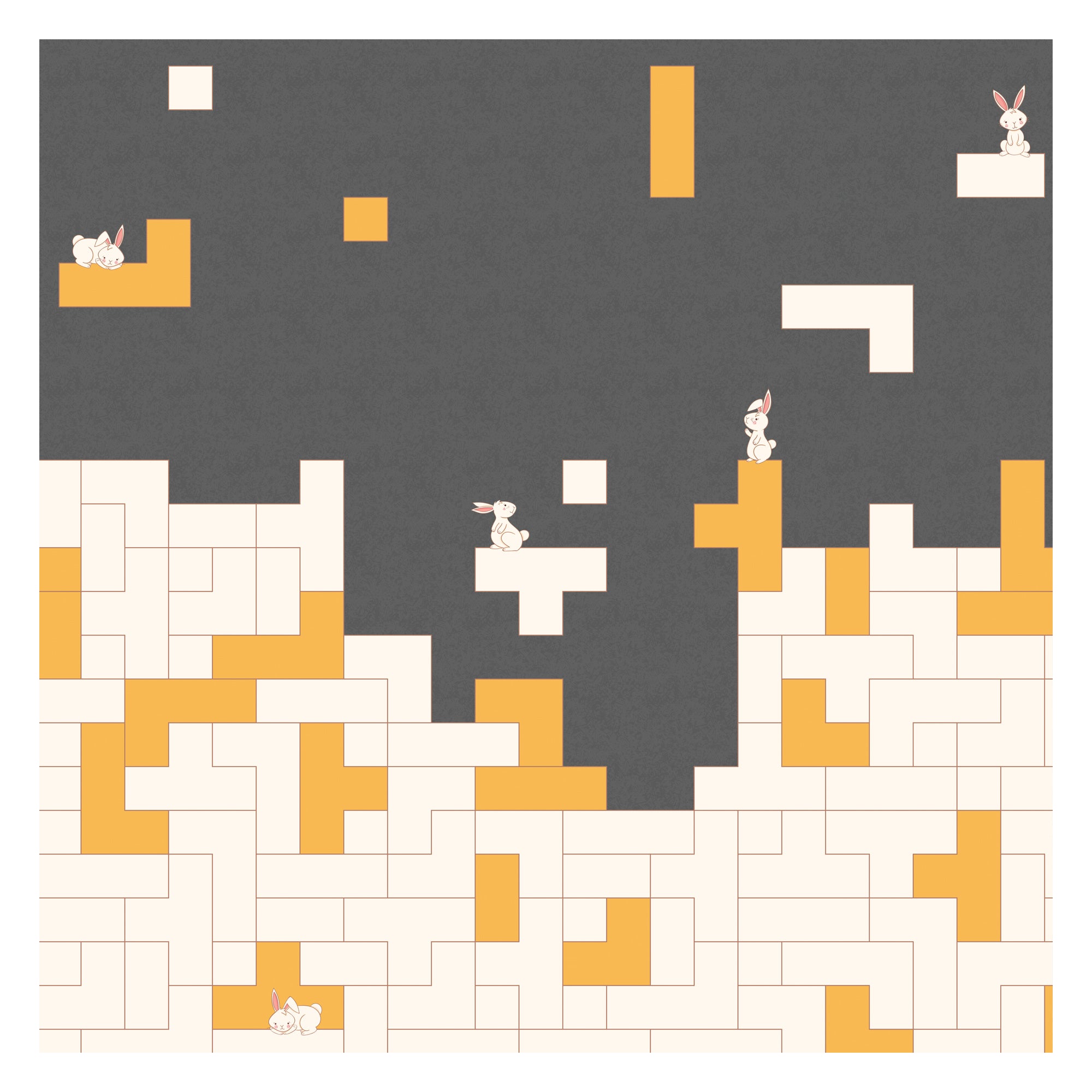 Pixel Playground- Kids Room Wallpaper