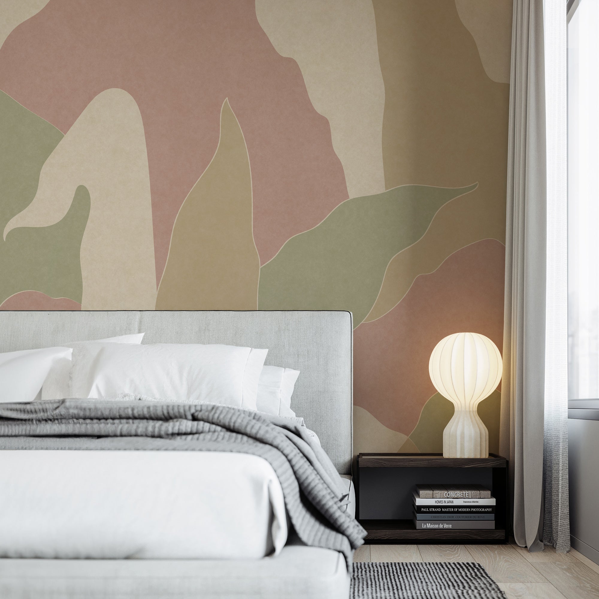 Earthy Whispers: A Minimalist Retreat