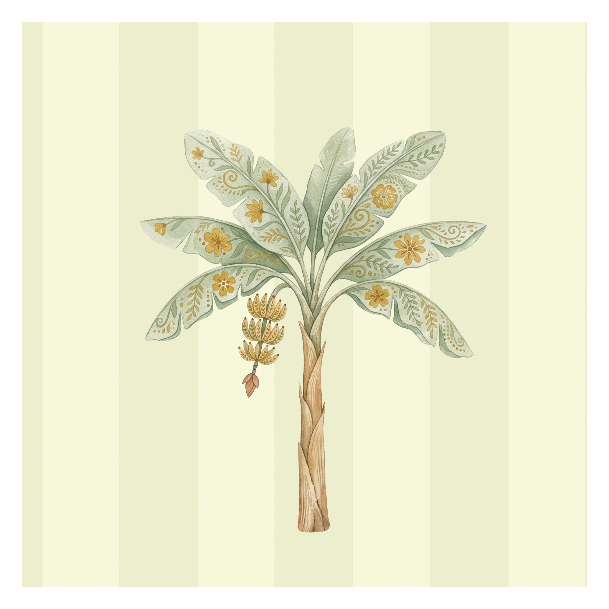 Palm Whisper Stripes