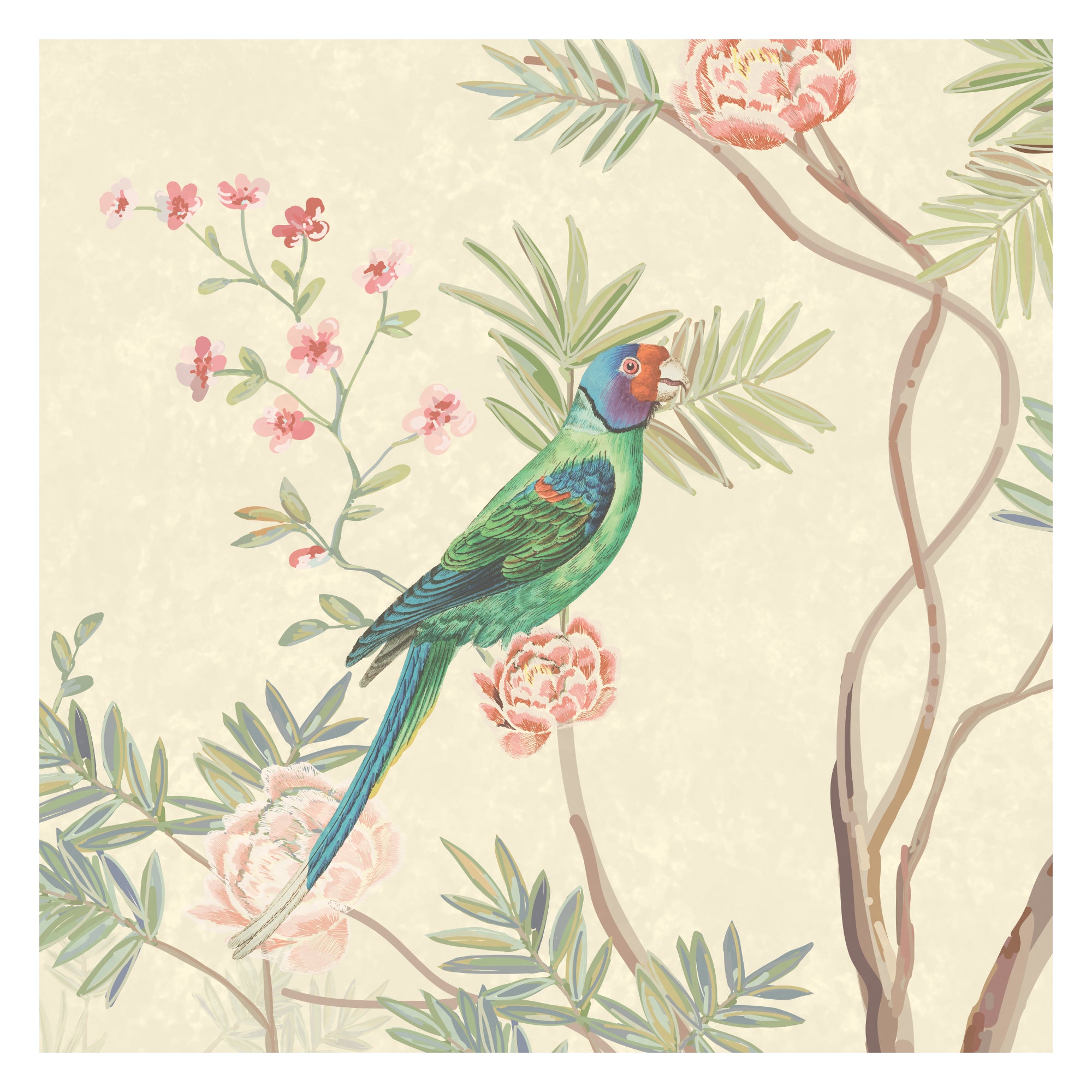 Chinoiserie Avian Garden