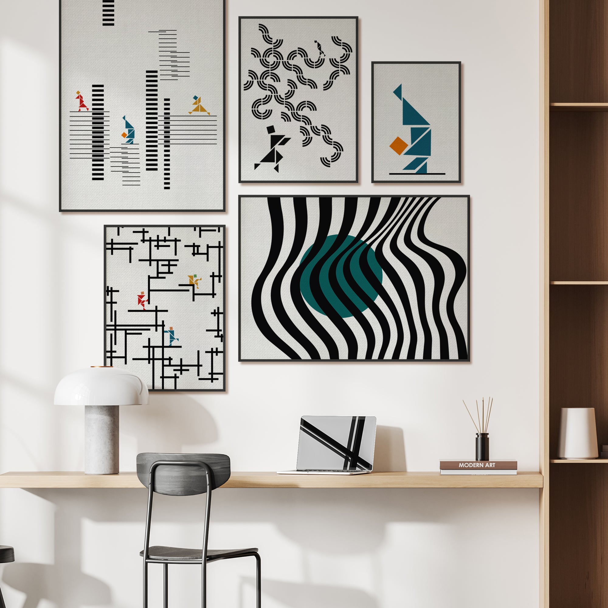 The Human Mosaic - Set of 5